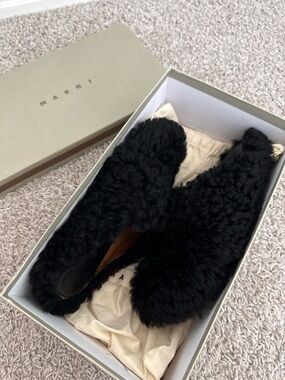 Marni sabot genuine sterling clog